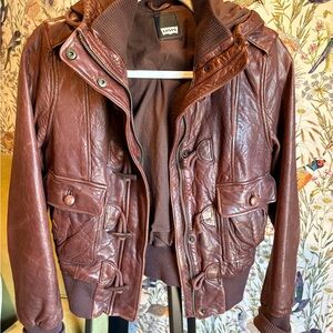 Levi's Brown Bomber Jacket